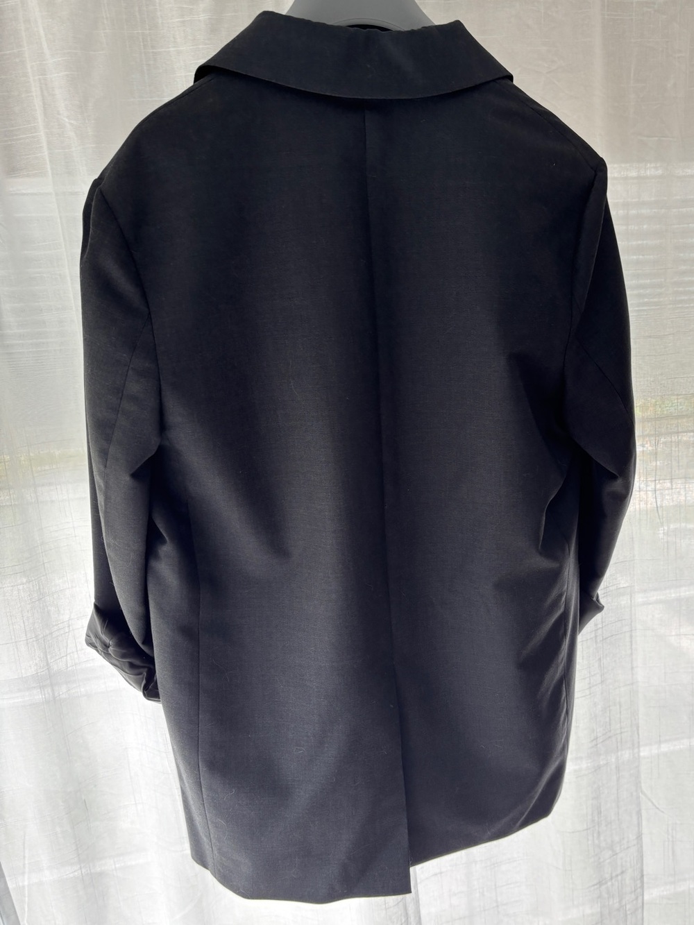 Prada Women's Blazer in Charcoal Grey - Picture 4 of 12